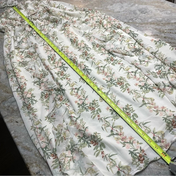 Gal Meets Glam Collection Isabella Floral Print Dress Size 6 - Picture 12 of 14